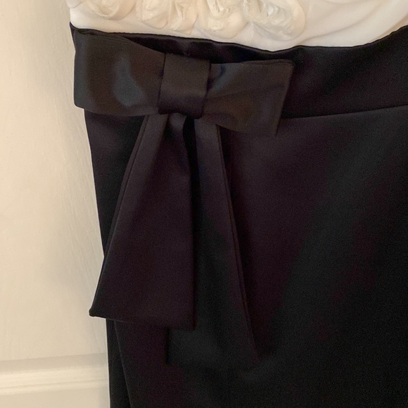 JS Collection Black and White Semi Formal Dress. - Picture 3 of 7